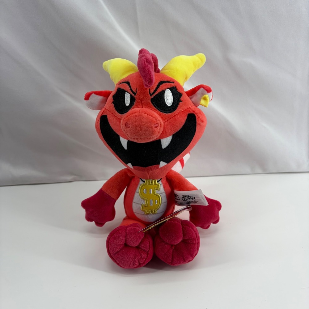 Poppy Playtime Nightmare Critters Simon Smoke Plush PhatMojo Red Dragon Toy